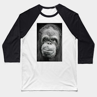 Orang-utan Portrait Baseball T-Shirt